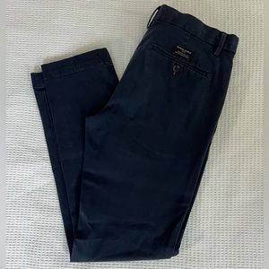 Banana Republic Fulton Chino, Navy, Skinny 32x32